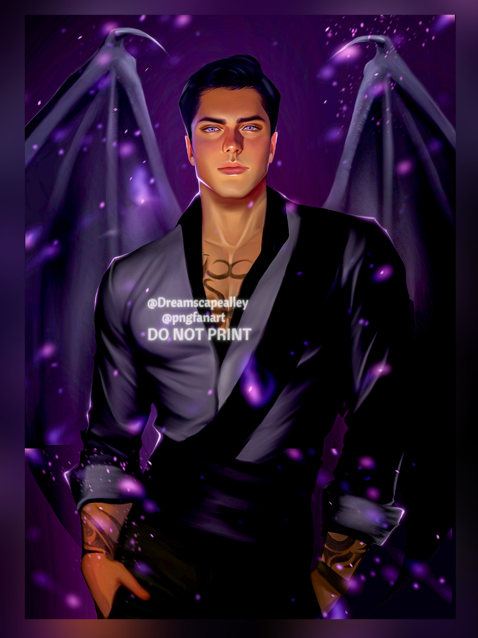 Premium Print | The Highlord of the Night Court | Officially Licensed