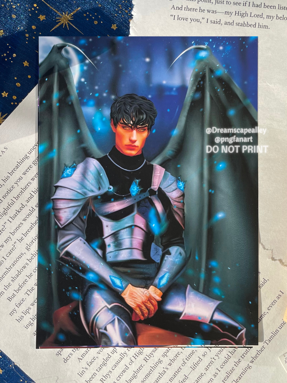 Pinterest Shadow Singer Premium Print | The Shadowsinger | Officially Licensed – Dreamscape Alley