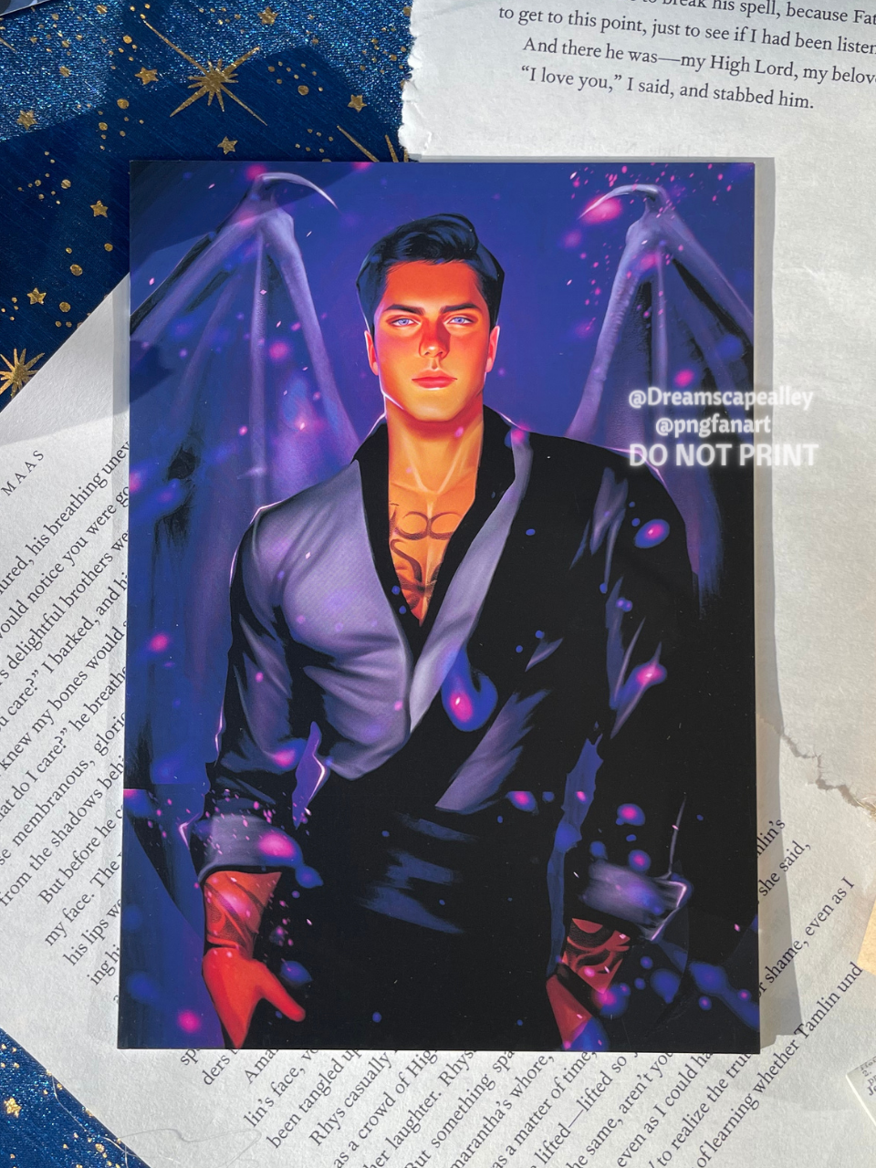 Premium Print | The Highlord of the Night Court | Officially Licensed