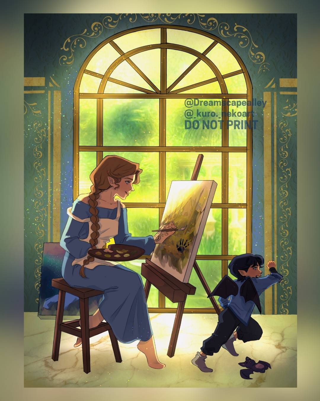 Premium Print | Little Mischief | Officially Licensed