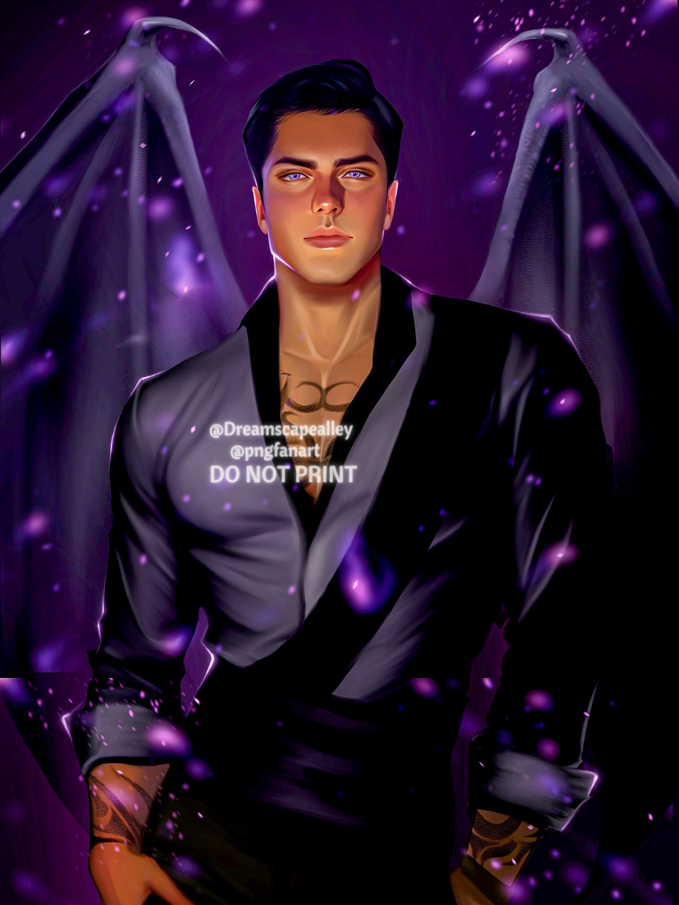 Premium Print | The Highlord of the Night Court | Officially Licensed